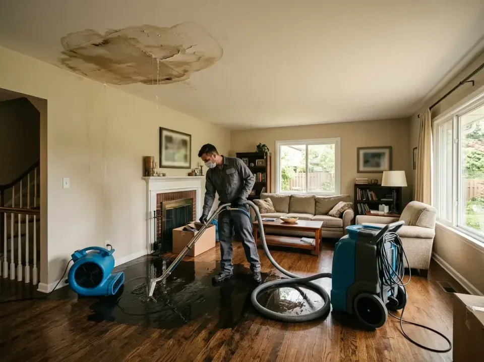 attic-pipe-burst-ceiling-drip-008 — frequently asked questions, Water Damage Restoration & Carpet Care in Hazard, KY